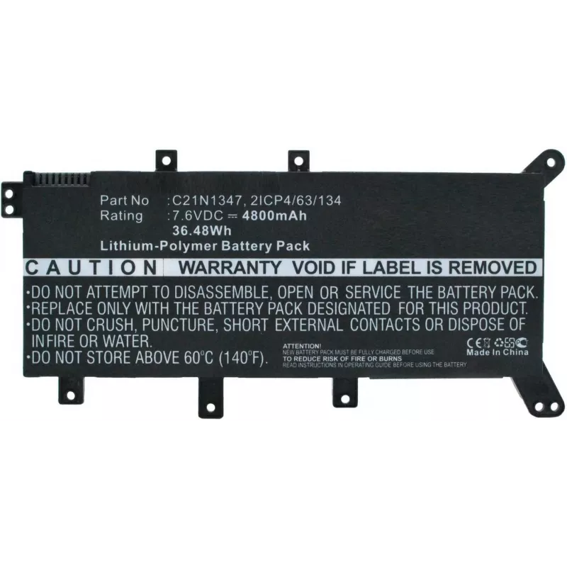 CoreParts Batería de portátil para ASUS, batería, ASUS, A555, A555L, DX992, F51, F530, F554, F555, F555L, F555LA-AH51, F555LD