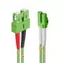 Cable de fibra óptica/InfiniBand Lindy 46324 10 m 2x LC 2x SC verde