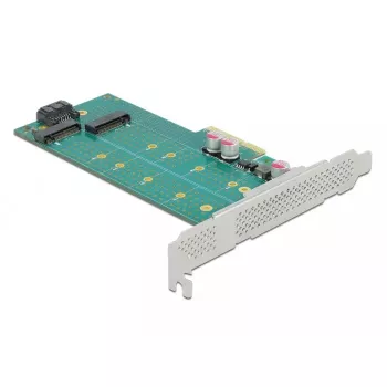 Tarjeta de expansión DeLOCK PCI Express x4 a M.2 Key B + M - perfil bajo