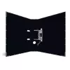 Archivador HERMA 7016 A4 negro gris con anillas D