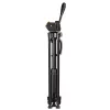 Trípode Hama Gamma 153 3 patas negro capacidad 3 kg altura 153 cm