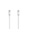 Hama 00305059 cable coaxial 1,5 m tipo F blanco