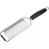 Westmark Technicus-Square 14122270 rallador plano, acero inoxidable/TPE, lazo para colgar, 65 mm, negro