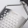 Westmark Technicus-Square 14122270 rallador plano, acero inoxidable/TPE, lazo para colgar, 65 mm, negro