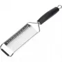 Rallador plano Westmark Technicus-Square, hoja de acero inoxidable, mango de TPE negro, 65×28×325 mm