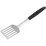 Espátula de cocina Westmark 15092280 — cabeza de plástico/TPE, mango de acero inoxidable, 430×88×25 mm, negro/rojo