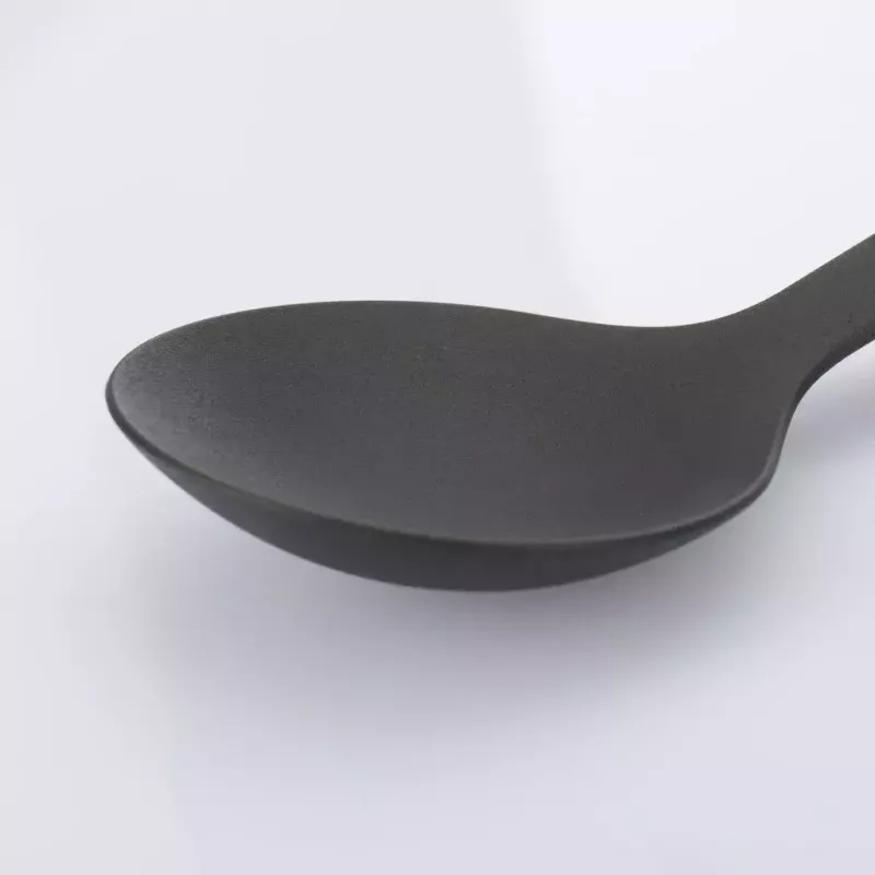 Cuchara para wok Westmark Gentle Plus, poliamida, longitud 315 mm, anchura 72 mm, negra