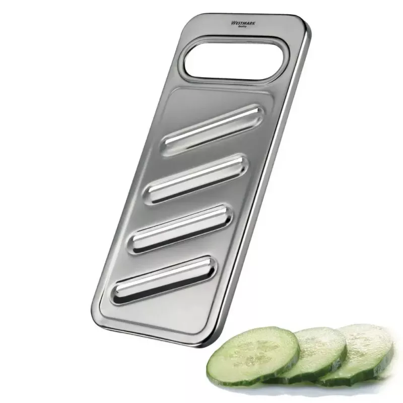 Westmark Steel 10062270 rallador plano, acero inoxidable, 103 x 10 mm