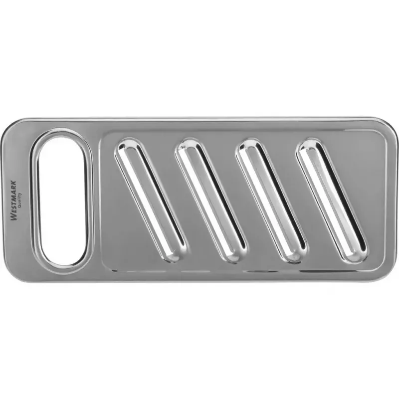 Westmark Steel 10062270 rallador plano, acero inoxidable, 103 x 10 mm