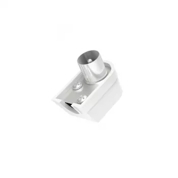 Hama 00305085 conector coaxial en ángulo 1 ud.