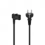 Hama 00223293 Cable de alimentación negro 5 m de 3 polos