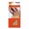 Lijadora manual KWB 484900 madera corcho 80 mm x 40 mm x 120 mm