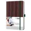 Bloc de notas Sigel CO673 A5 194 hojas marrón