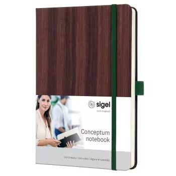 Bloc de notas Sigel CO673 A5 194 hojas marrón