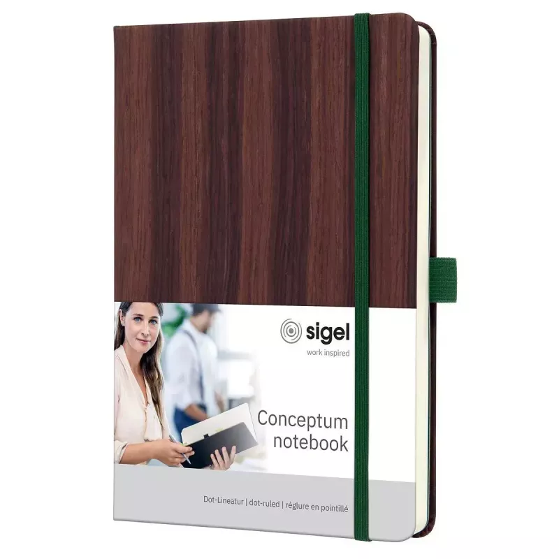 Bloc de notas Sigel CO673 A5 194 hojas marrón