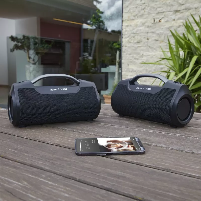 Altavoz portátil estéreo Hama Mate Pro negro 60 W