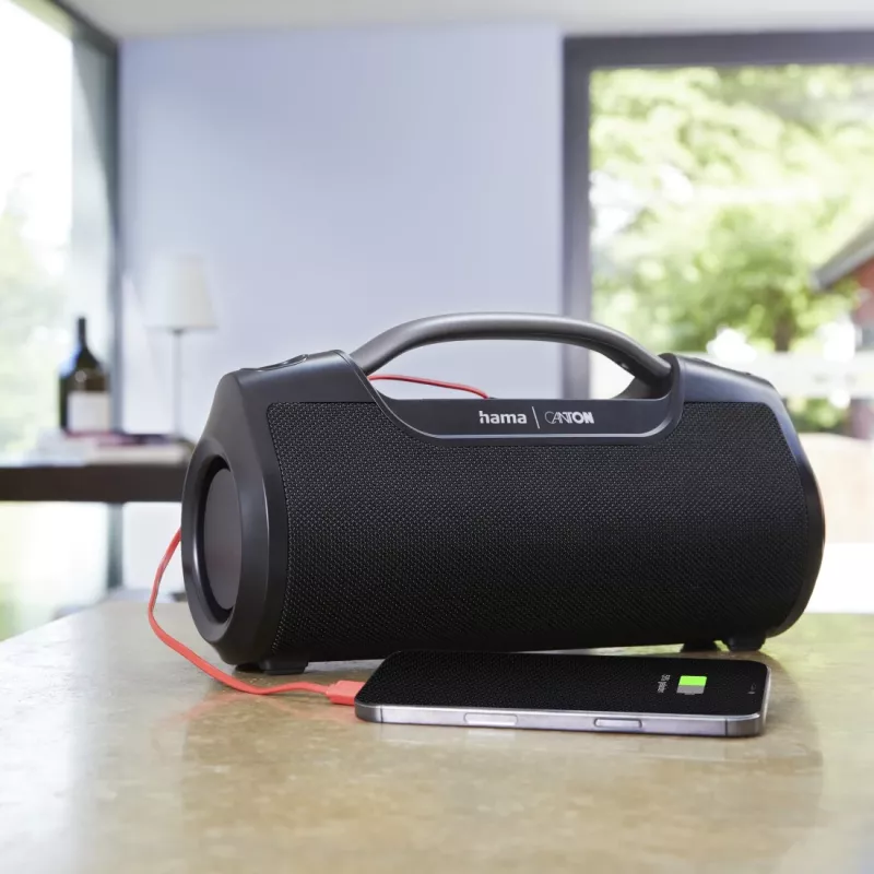 Altavoz portátil estéreo Hama Mate Pro negro 60 W