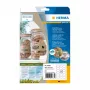 Etiqueta autoadhesiva HERMA 10763 Permanente Marrón 360 uds. Elipse 63,5x42,3 mm