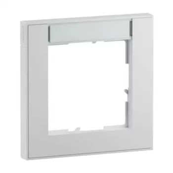 Legrand 765891 placa mural/embellecedor de interruptor blanco