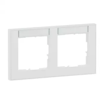 Legrand 765892 placa mural/embellecedor de interruptor blanco