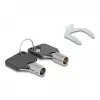 Candado Navilock 20973 acero plata 37mm x 22mm x 37mm