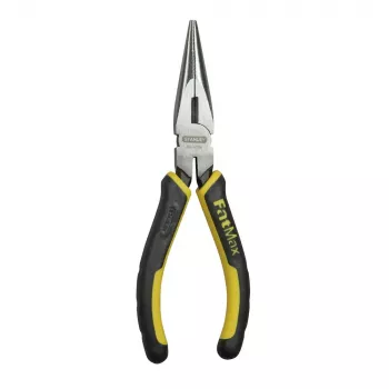 Alicates de punta redonda Stanley FATMAX 1/2 negro amarillo