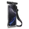 Funda Hama 00019858 para móviles hasta 17 cm Negra Transparente