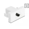 Adaptador HDMI DeLOCK 90874 Blanco Conexión 1 HDMI Conexión 2 HDMI