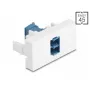 DeLOCK 90876 Adaptador de cable LC Dúplex Azul Blanco