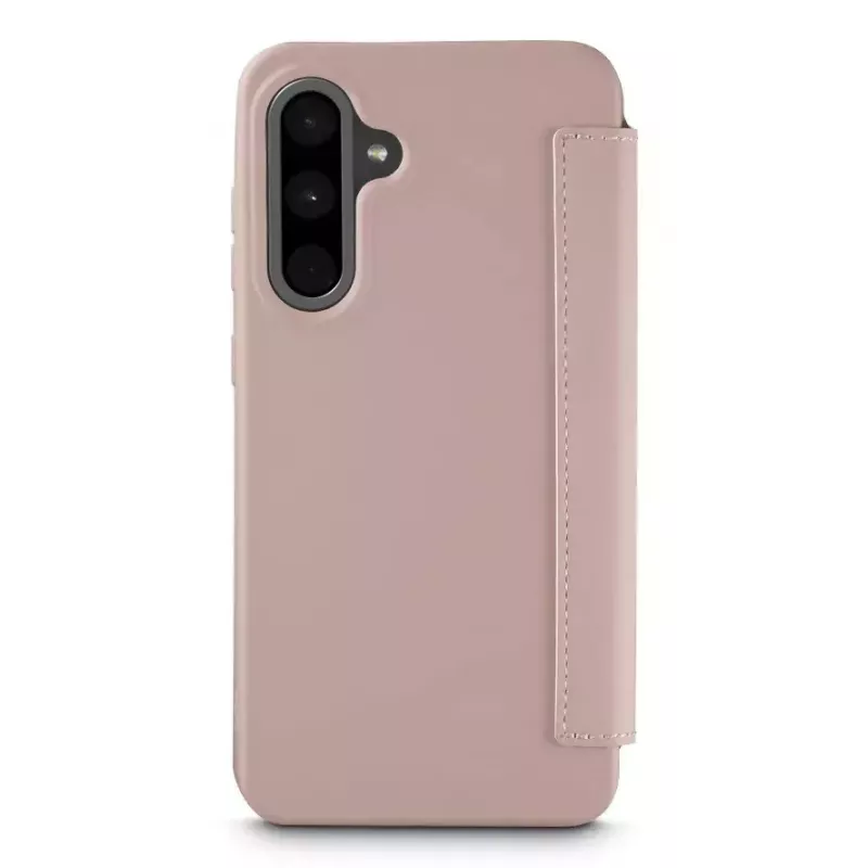 Funda tipo folio Hama Fantastic Feel Galaxy A36 5G 17 cm 2 compartimentos para tarjetas Nude