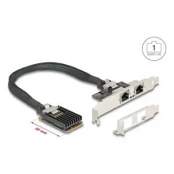 DeLOCK 95280 Adaptador RJ-45 interno Mini PCI Express 4 Gbit/s