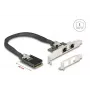 DeLOCK 95280 Adaptador RJ-45 interno Mini PCI Express 4 Gbit/s