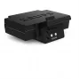 Sandwichera KRUPS FDK461, 850 W, negra, hace 4 sándwiches, 234×265×108 mm