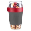 Westmark recipiente para alimentos 1,15 L, blanco/rojo