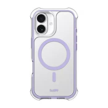 Funda para móvil LAUT AERO PROTECT 17,5 cm 6,9 pulgadas violeta transparente