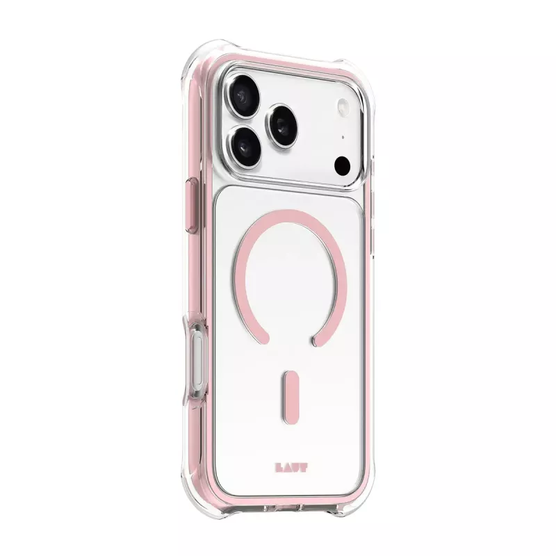 Funda para móvil LAUT AERO PROTECT 17,5 cm rosa transparente