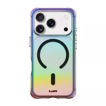 LAUT AERO HOLO funda para móvil 17,5 cm 6,9 pulgadas multicolor transparente L_IP25D_AH_BK