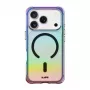 LAUT AERO HOLO funda para móvil 17,5 cm 6,9 pulgadas multicolor transparente L_IP25D_AH_BK
