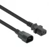 Manhattan cable de alimentación, conector macho C14 a conector hembra C13 (cable de aparato), monitor a CPU, 5 m, 10A, Negro, cable, garantía de por vida