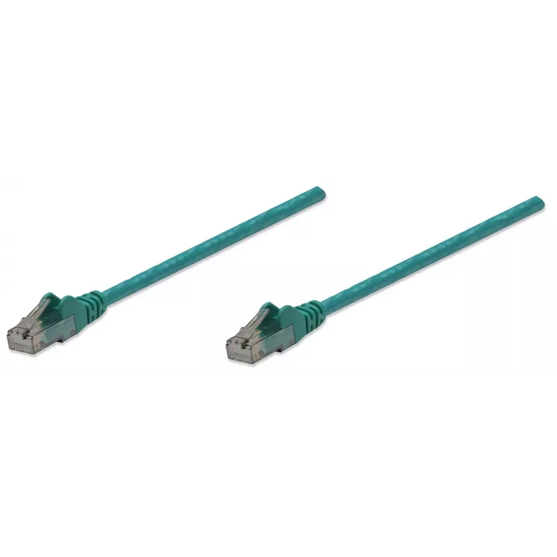 Intellinet 343763 cable de red patch, Cat6, U/UTP, RJ45, sin enganches, 10 m, verde