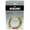 Intellinet 320610 cable de red patch, Cat5e, UTP, RJ45 macho a macho, 15 m, moldeado, sin enganches, amarillo