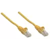 Intellinet 320610 cable de red patch, Cat5e, UTP, RJ45 macho a macho, 15 m, moldeado, sin enganches, amarillo