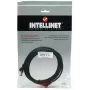 Intellinet cable de red patch, Cat5e, 15 m, negro, CCA, U/UTP, PVC, RJ45, contactos dorados, protección de lengüeta, protección antipellizcos, garantía de por vida