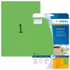 Etiqueta autoadhesiva para impresora HERMA Coloured Labels A4 210x297 mm verde papel mate 20 uds.