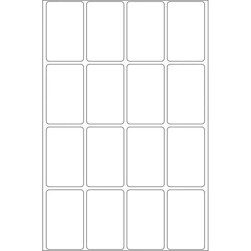 Etiquetas multiuso HERMA 10613 25x40 mm blanco repegables/despegables