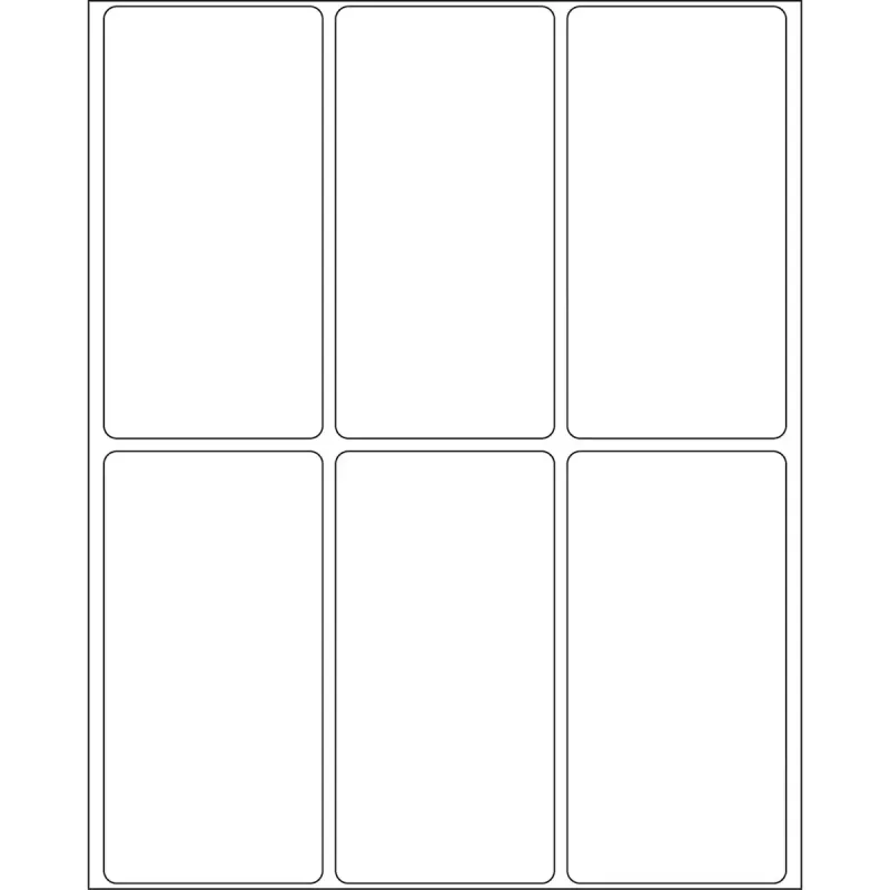 Etiquetas multiuso HERMA 10616 34x67 mm blanco repegables/despegables papel mate