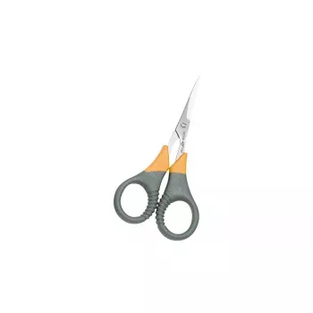 Tijera de oficina WEDO 985 4 corte recto gris amarillo