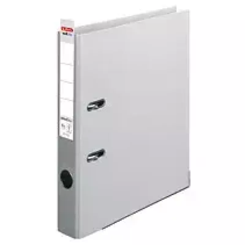 Archivador de anillas Herlitz 10834794 A4 gris