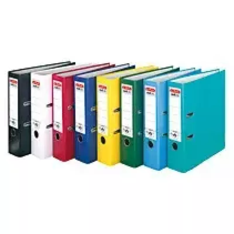 Archivador de anillas Herlitz 5480801 A4 negro