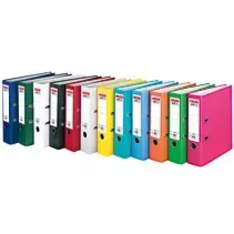 Archivador de anillas Herlitz 5480801 A4 negro